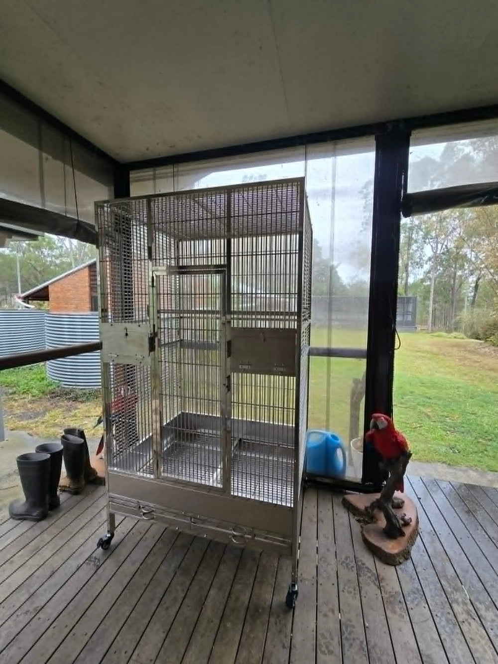 Stainless Steel Large Cage (CUS02)