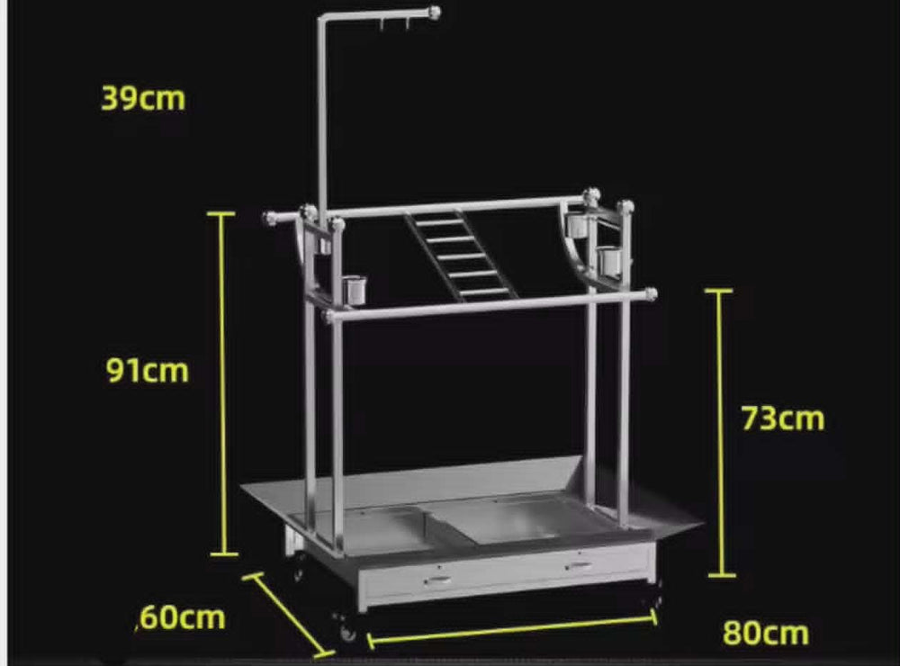 Stainless Steel Play Stand