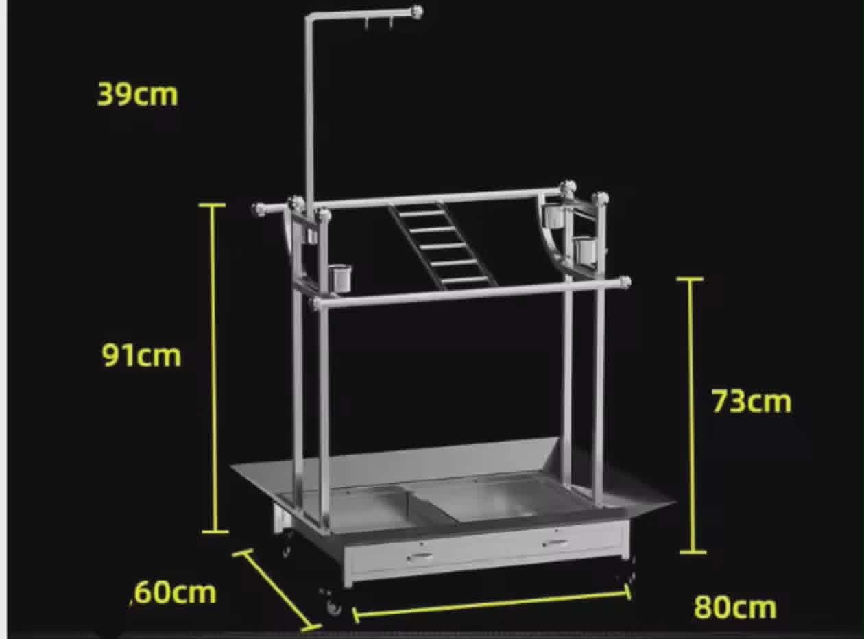 Stainless Steel Play Stand
