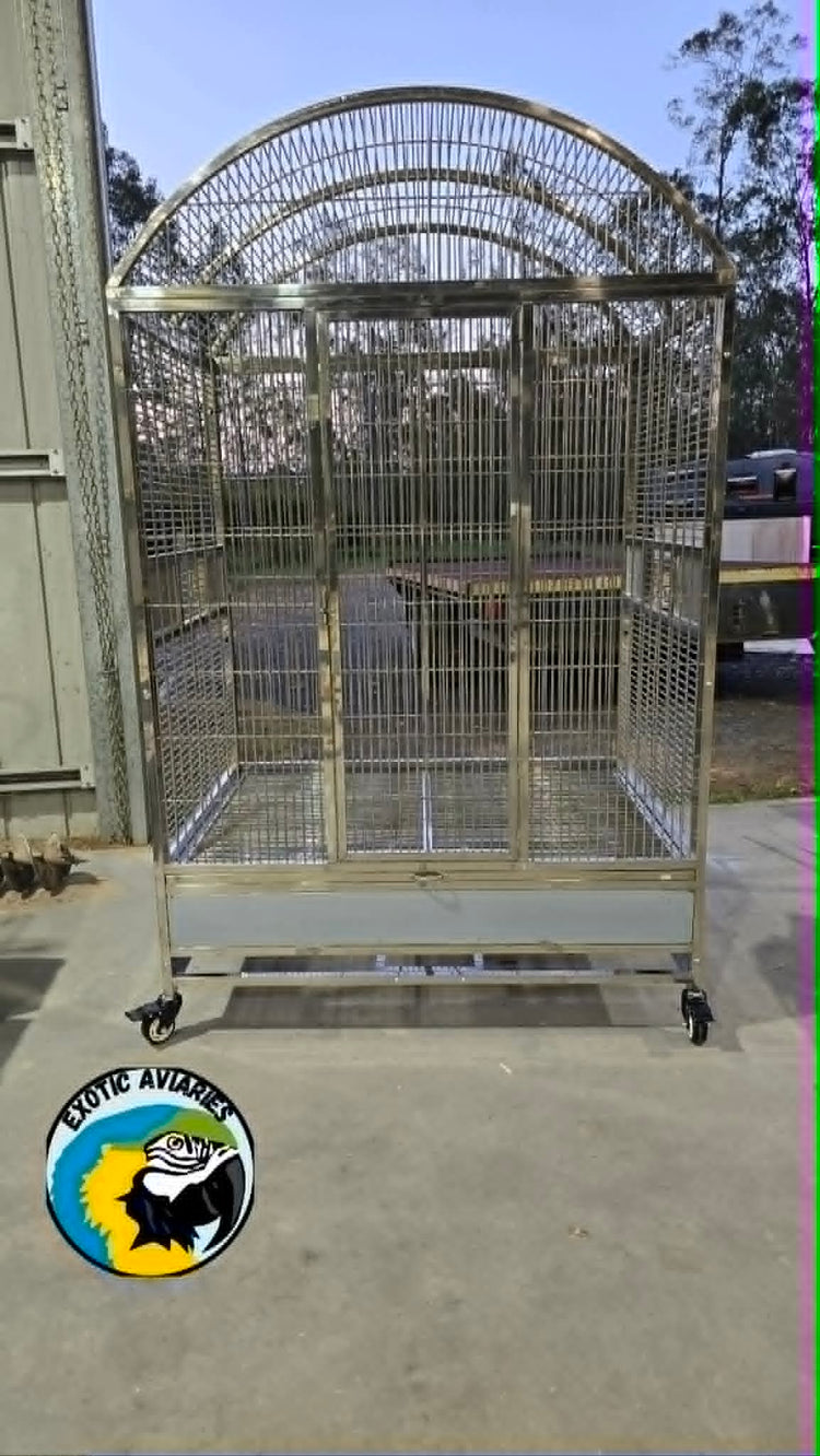 Stainless Steel Medium Parrot Dome (SD89A)
