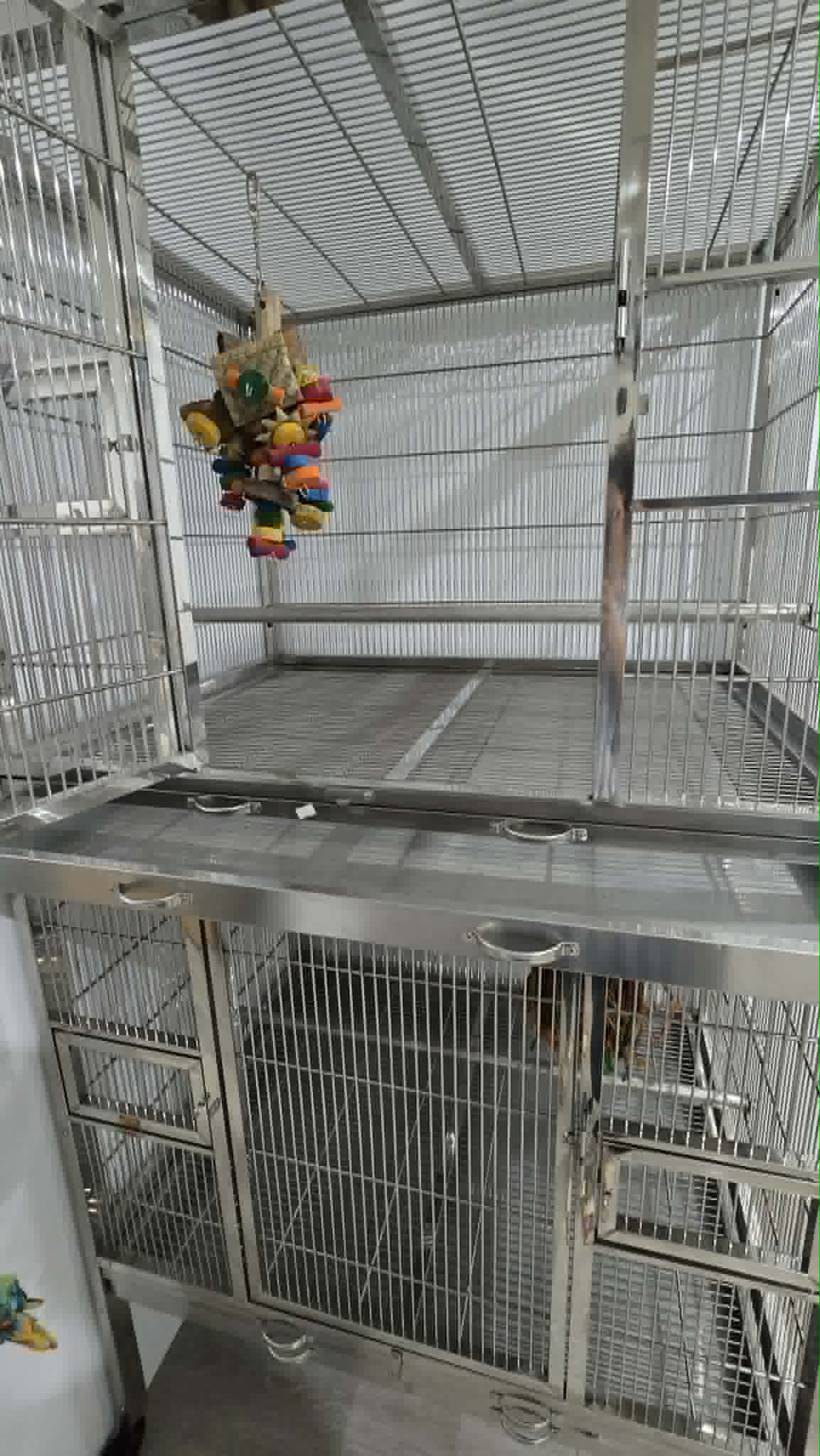Stainless Steel Twin Cage (SD100C) Double Stacker
