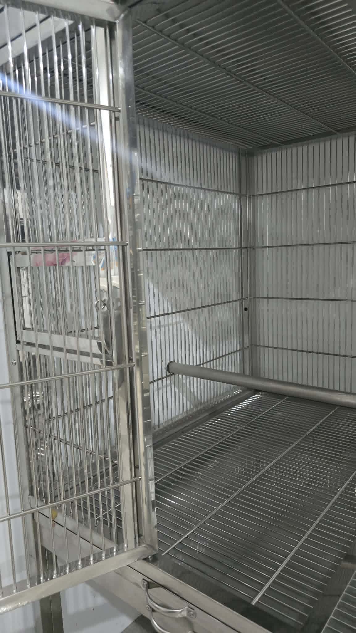 Stainless Steel Twin Cage (SD100C) Double Stacker