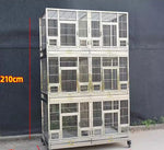 Stainless Steel Large Parrot 6 Bay (SD150M)