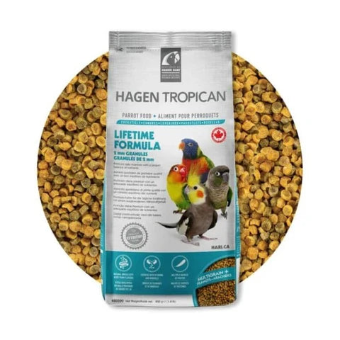 Tropican Lifetime Pellets - Small Parrot / Cockatiel