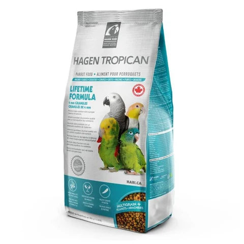 Tropican Lifetime Pellets - 4mm Parrot Pellets