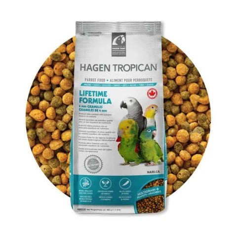 Tropican Lifetime Pellets - 4mm Parrot Pellets