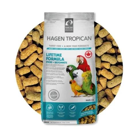 Tropican Lifetime Pellets - Parrot Sticks Large