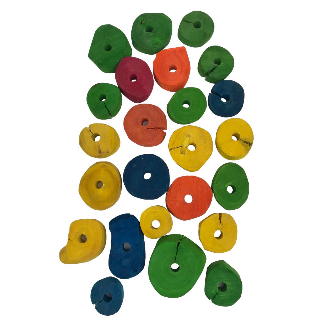 Nino's Java Wood Disks (Pack of 25)