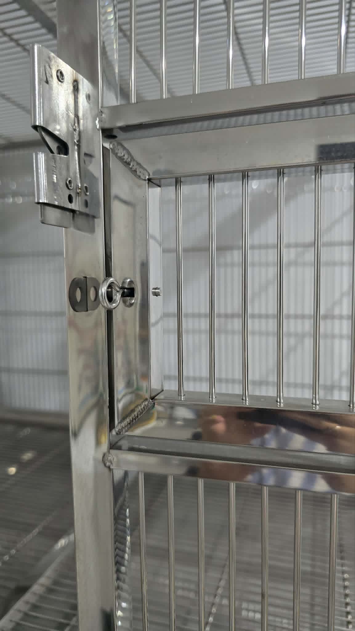 Stainless Steel Twin Cage (SD100C) Double Stacker