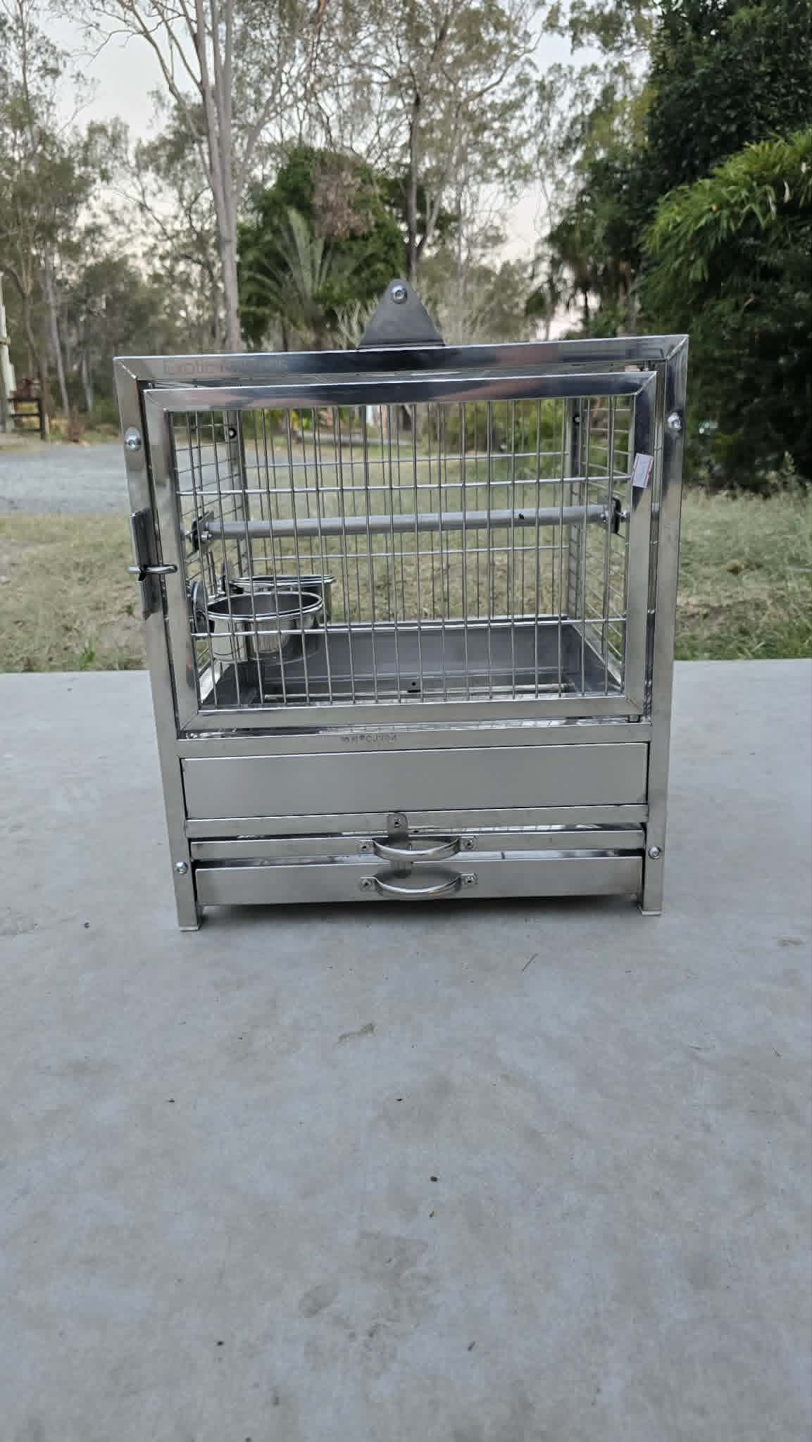 Stainless Steel Tiny Carry Cage (CUS04)