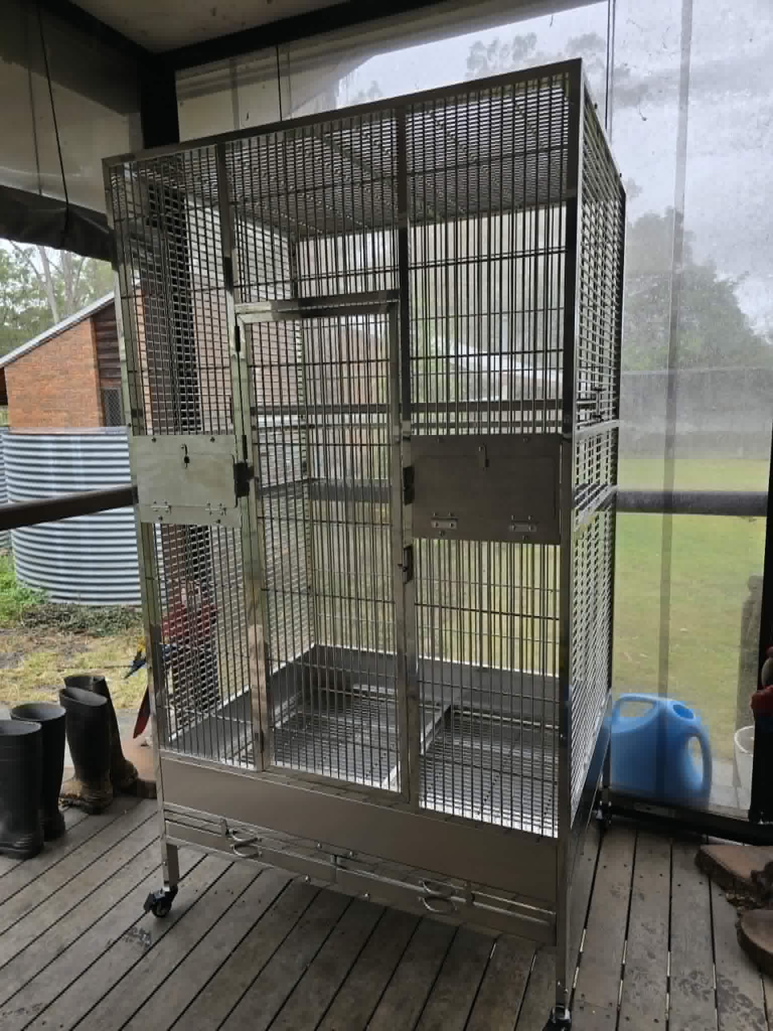 Stainless Steel Large Cage (CUS02)